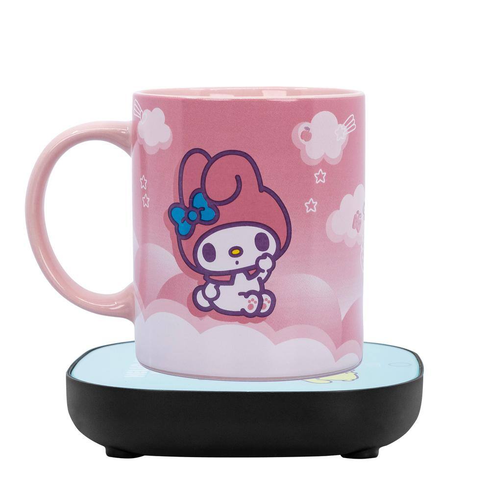 Uncanny Brands Hello Kitty and Friends 'My Melody' Pink Single- Cup Coffee Mug with Mug Warmer for your Coffee Maker MW1-KIT-MY1