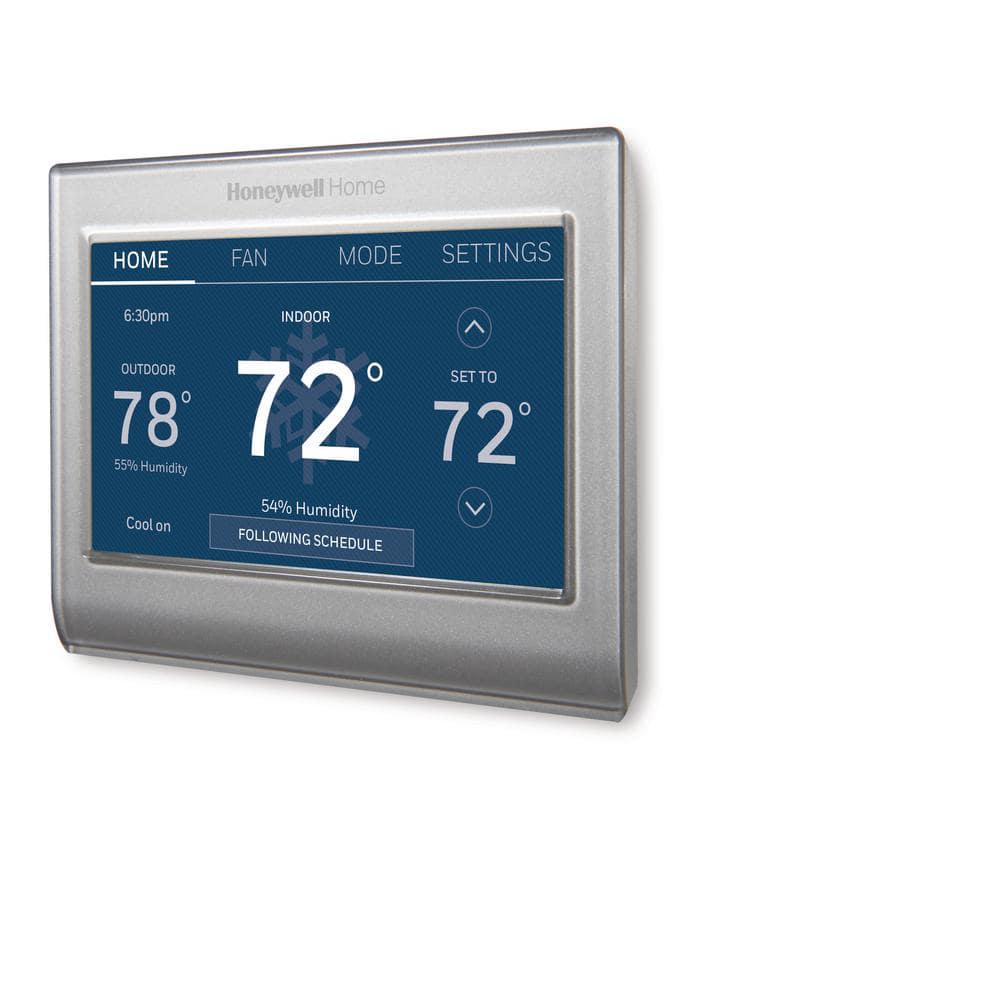 Honeywell Home WiFi Smart Color 7Day Programmable Smart Thermostat with ColorChanging Touchscreen Display