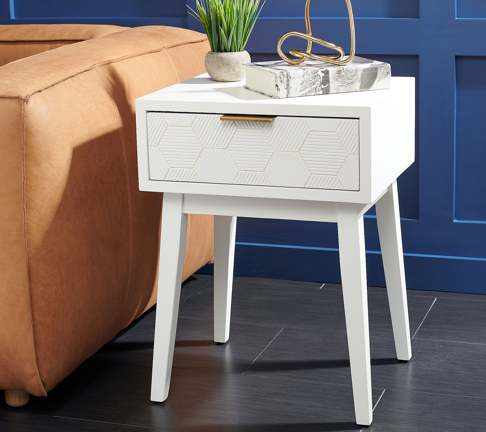 Safavieh Keya 1 Drawer Accent Table