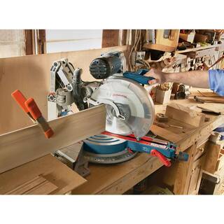 Bosch 12 in. DUAL-BEVEL GLIDE MITER SAW with FOLDING-LEG MITER SAW STAND GCM12SD+T1B