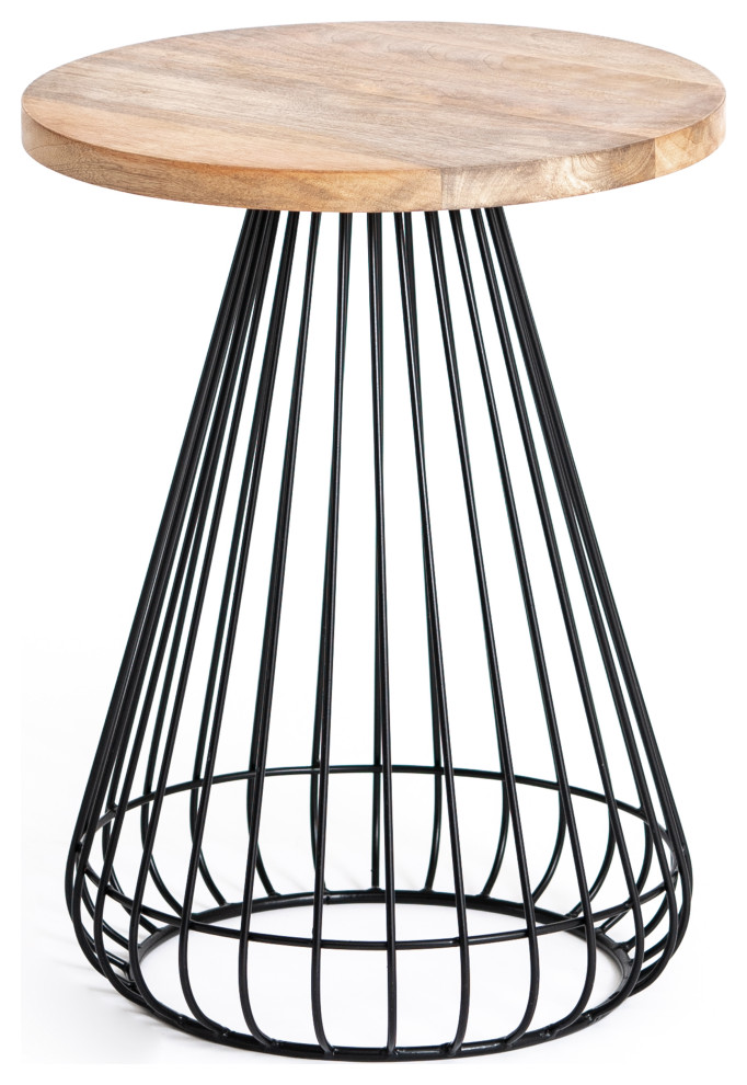 Melody Designer Cage Table   Industrial   Side Tables And End Tables   by MH London  Houzz