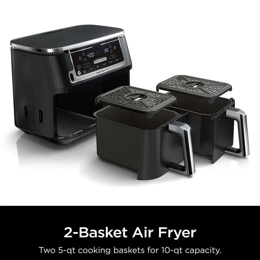 Clearance Sale - Air Fryer with 2 Independent Frying Baskets