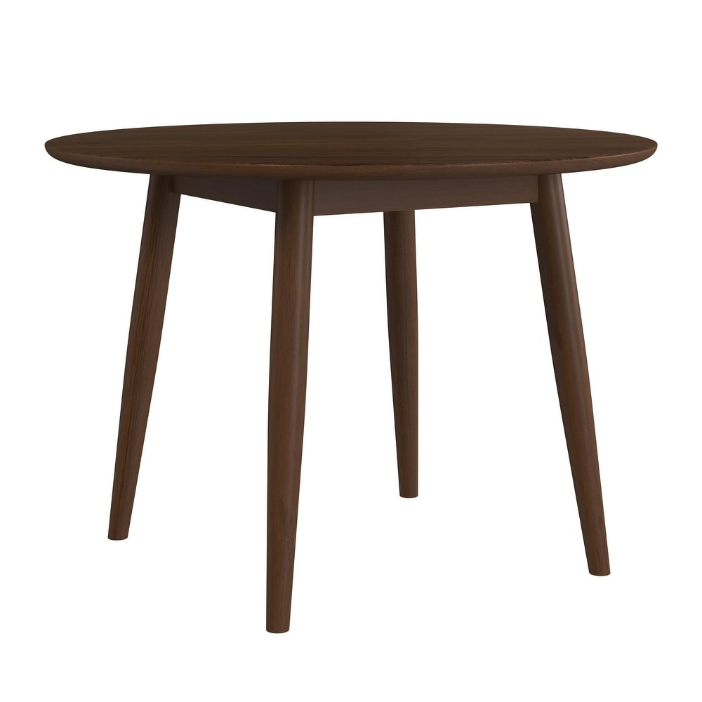 Hillsdale San Marino Round Wood Dining Table  Chestnut   42\