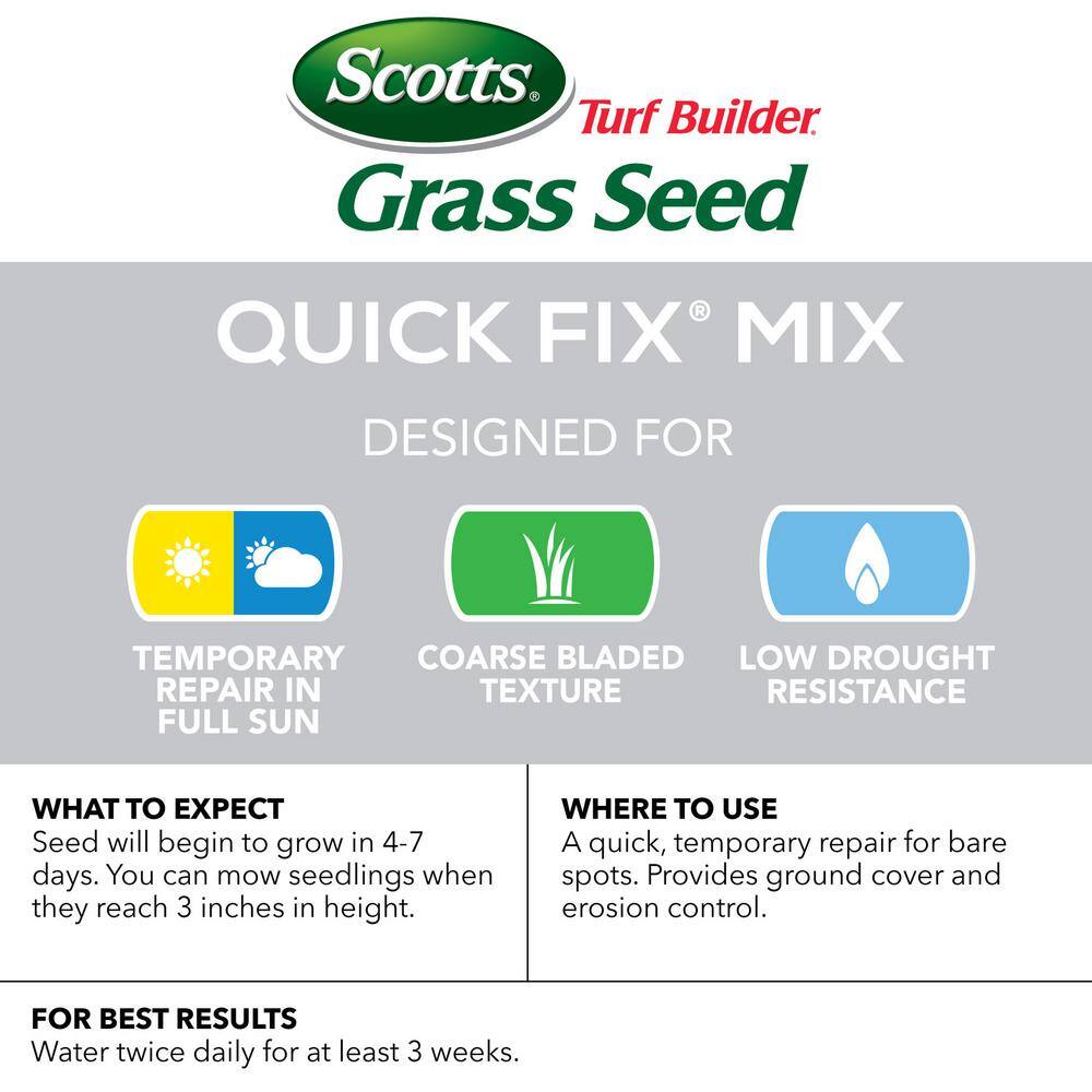 Scotts Turf Builder 3 lbs. Quick Fix Grass Seed Mix 18172