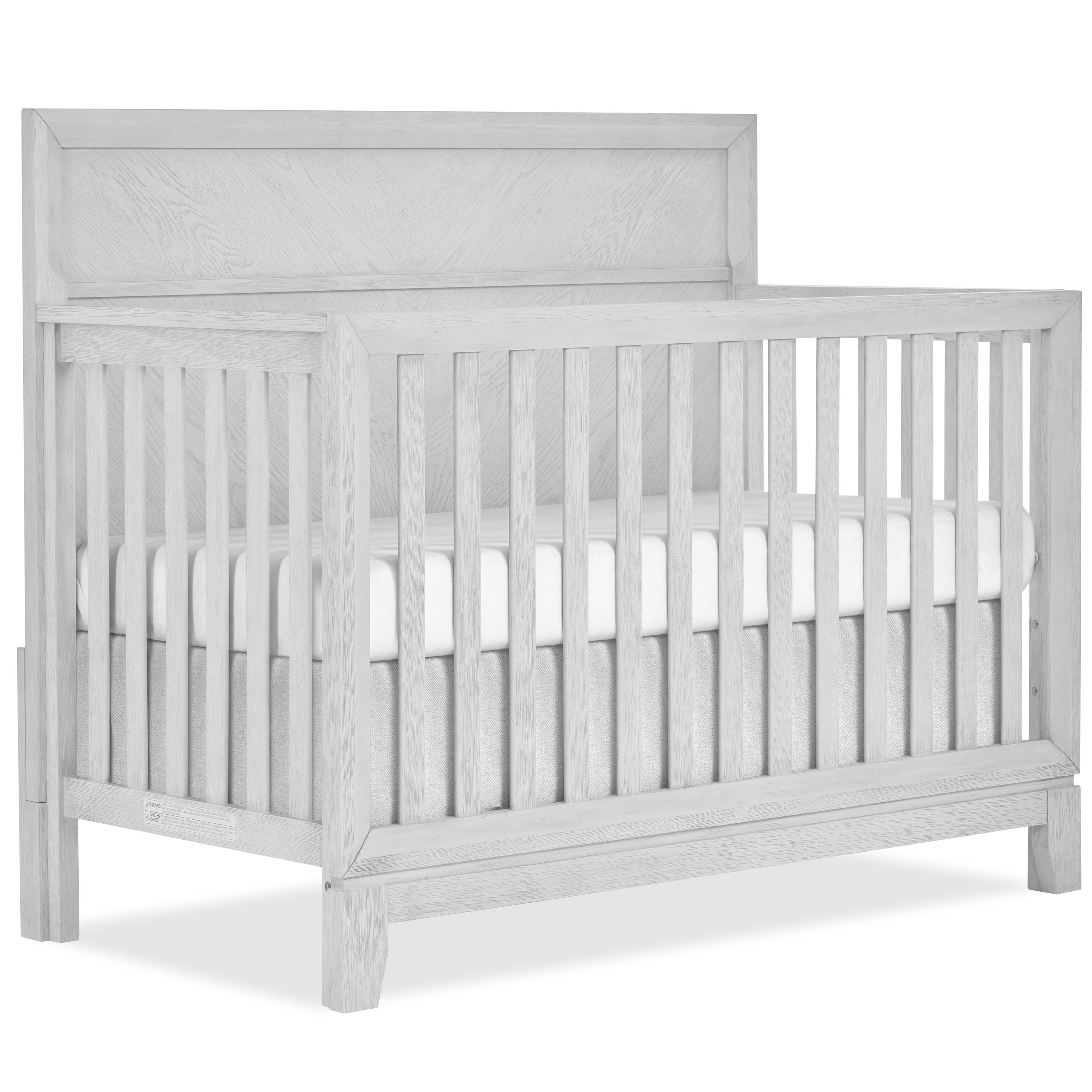 Evolur Lourdes 5 in 1Convertible Crib, Greyhound