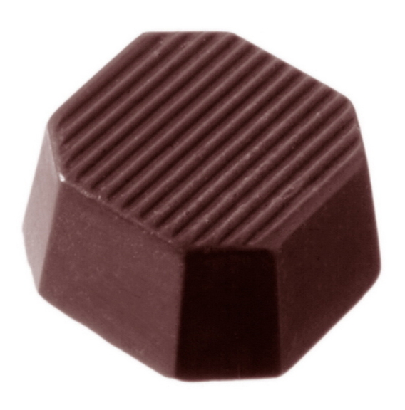 Chocolate World CW2058 Chocolate mould octagon str...