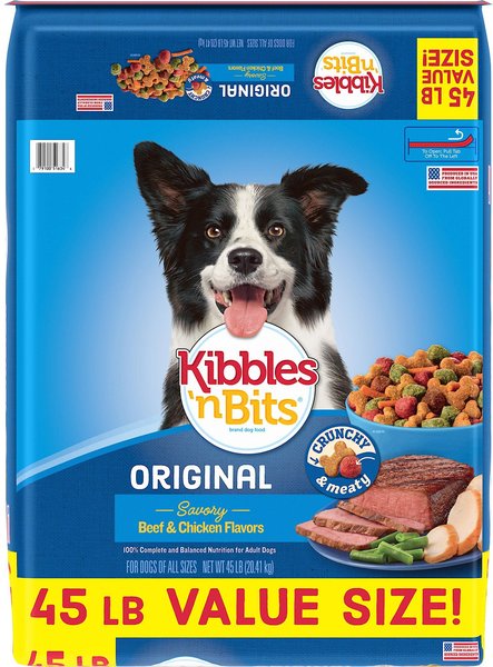 Kibbles 'n Bits Original Savory Beef and Chicken Flavors Dry Dog Food