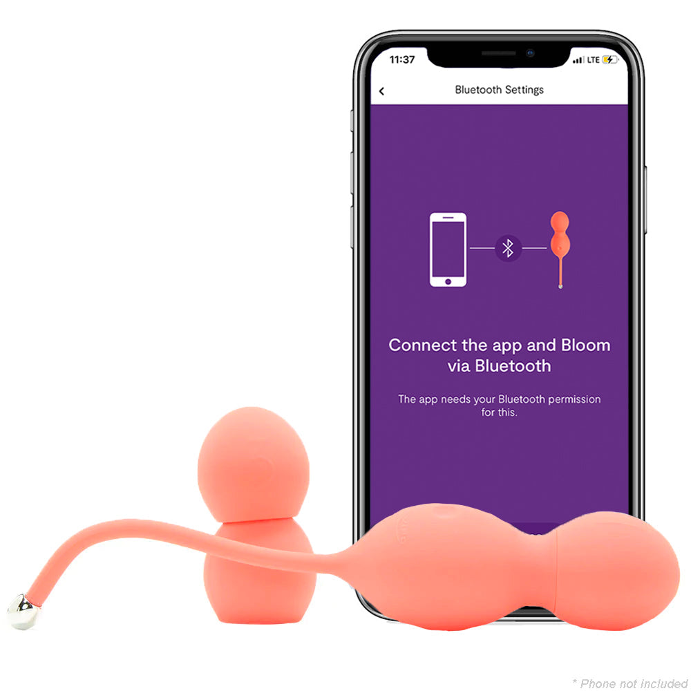 We-Vibe Bloom Vibrating Kegel Balls in Coral