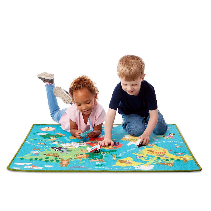 Melissa and Doug Round the World Travel Rug