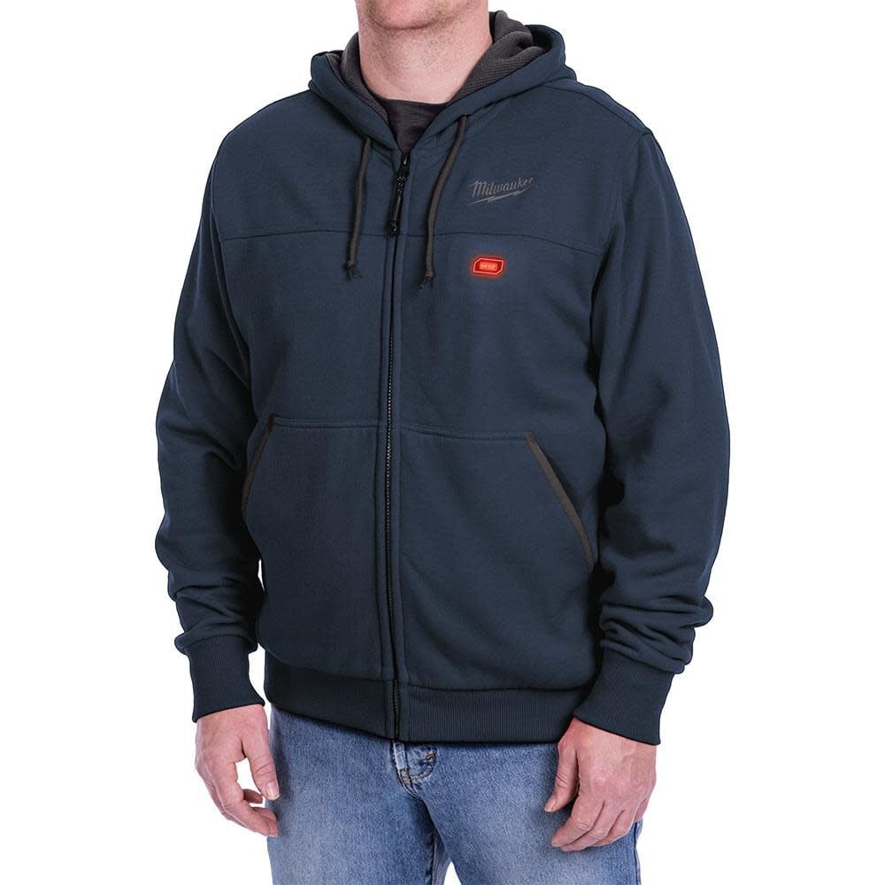 MW M12 Heated Hoodie 2X (Navy Blue) 302BL-202X from MW