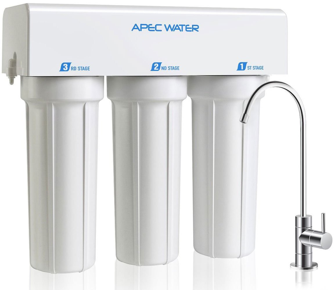 APEC Water Super Capacity Premium Quality 3 Stage Water Filtration System