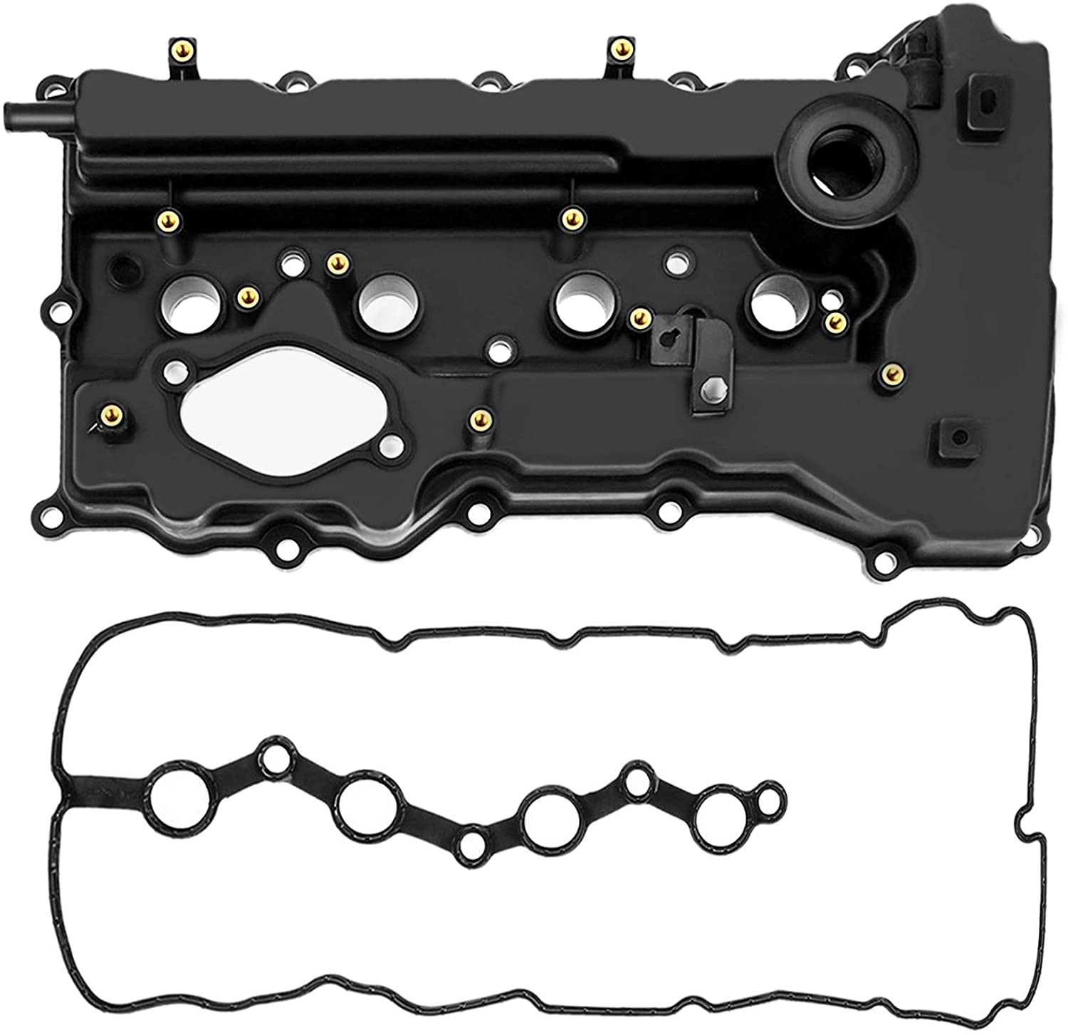 A-Premium Engine Valve Cover with Gasket Compatible with Kia Optima 2011-2015 Sportage 2011-2016 Sorento 2012 Hyundai Tucson 2014-2015 2.0L 2.4L