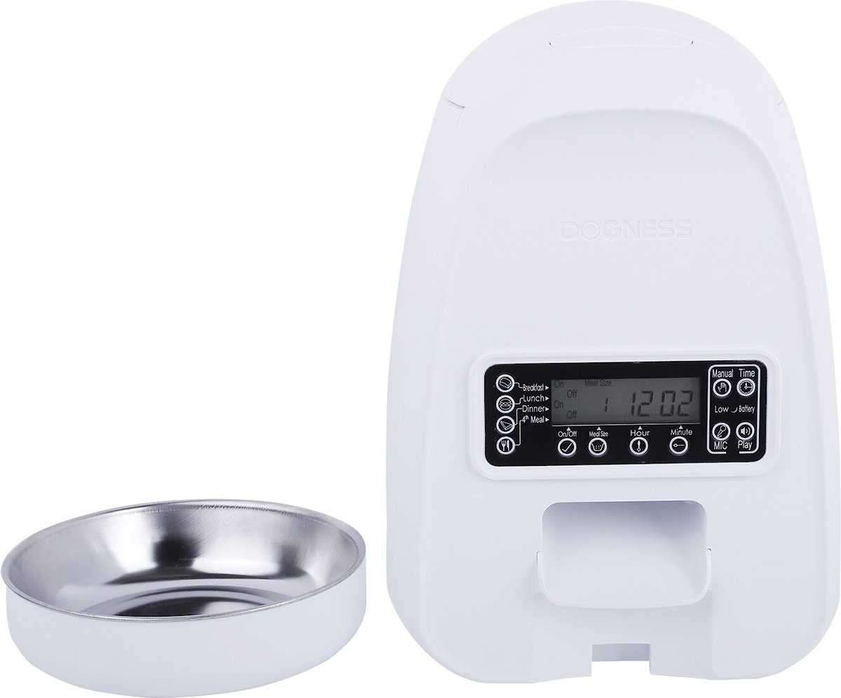 DOGNESS Mini Programmable Automatic Dog and Cat Feeder