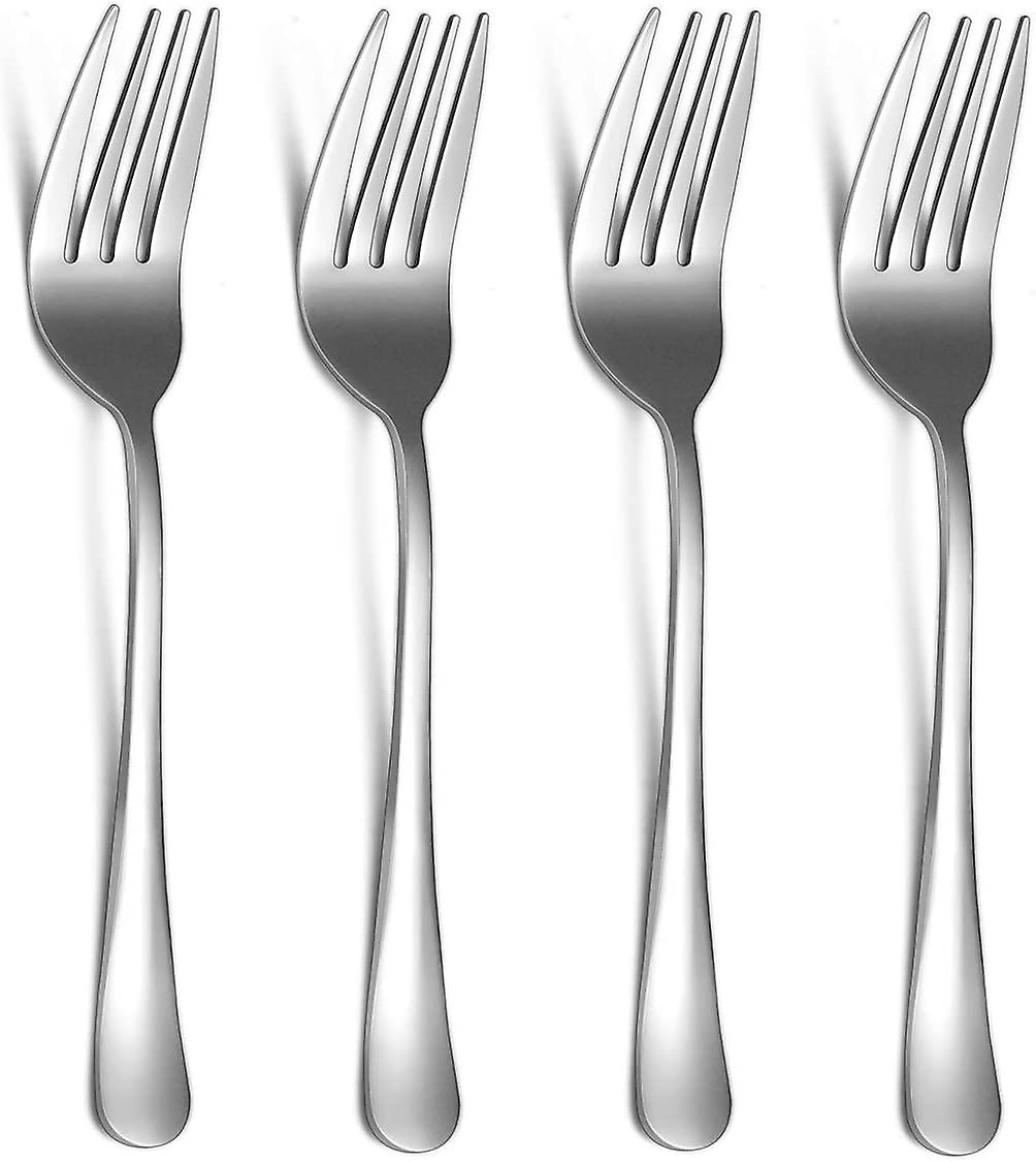 Serving Forks 4 Pieces， Serving Fork Cold Meat Fork Stainless Steel Serving Utensils， Serving Set Packing Of 4