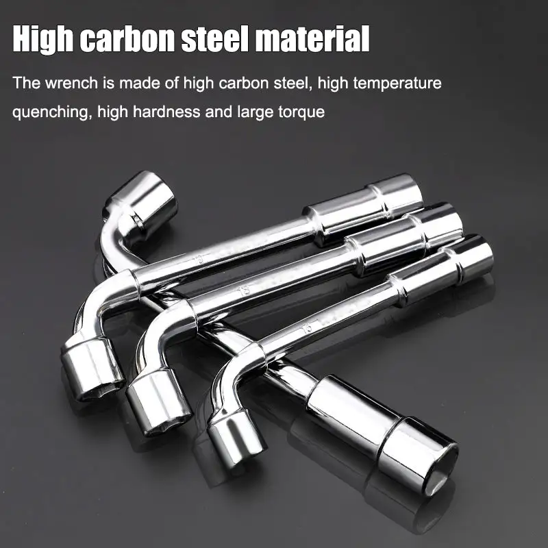 Hardware Tool Perforation Wrench L-Shaped Elbow Socket Wrench 7-Shaped