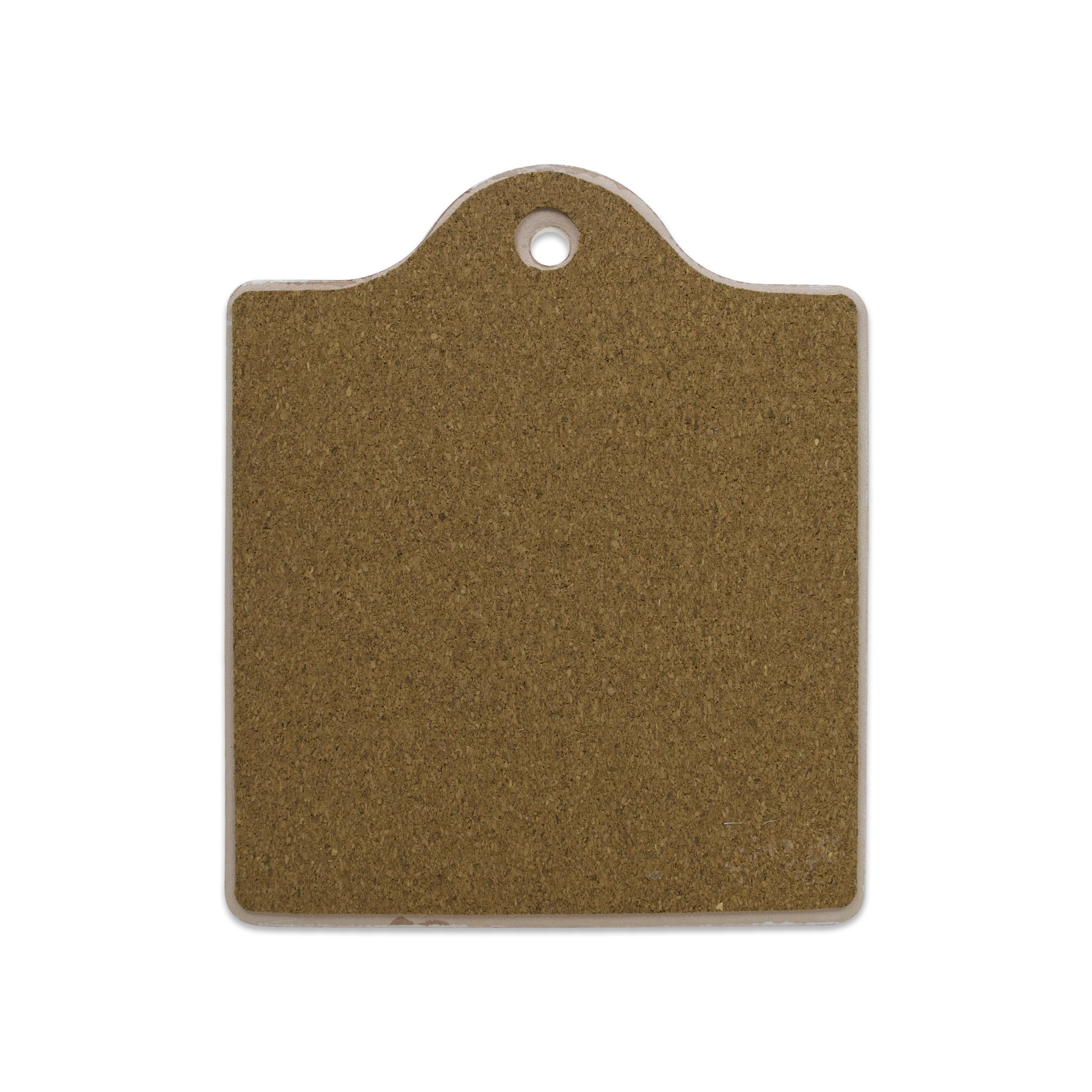 Cork Backed Ceramic Cheeseboard: Red Horse