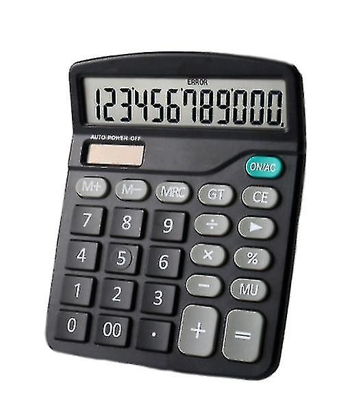 2 Calculators Standard Function Desk Calculator Black School Office Calculator Calculator