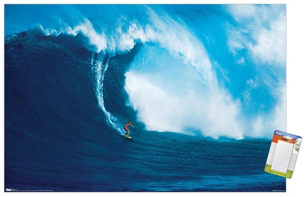 Trends International Big Wave Surfer Unframed Wall Poster Prints