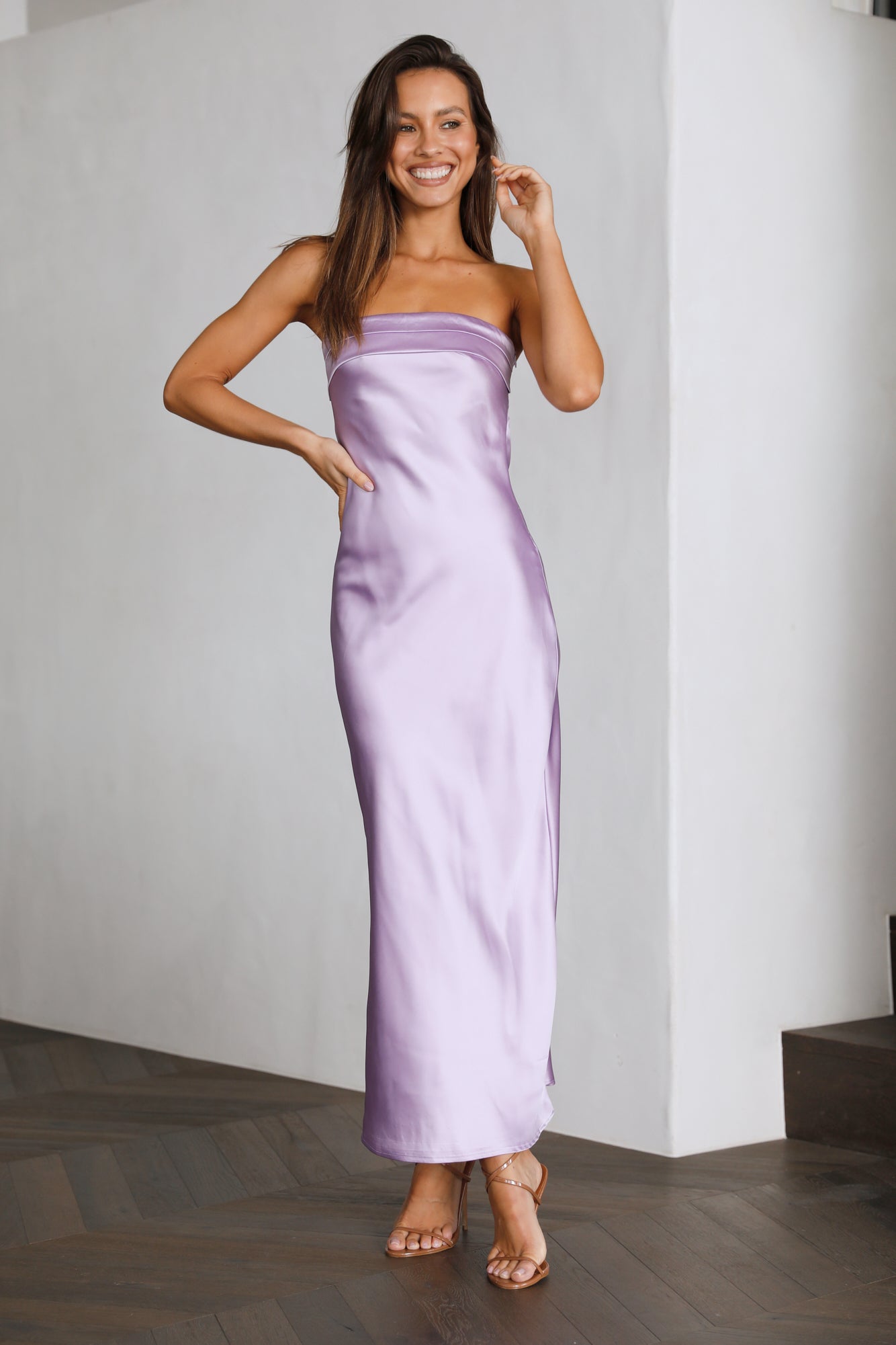 Coolness Calling Maxi Dress Lilac