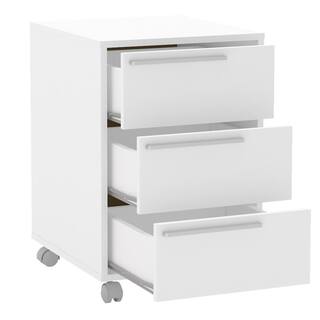 Oxford White 3-Drawer Cabinet 120924870008