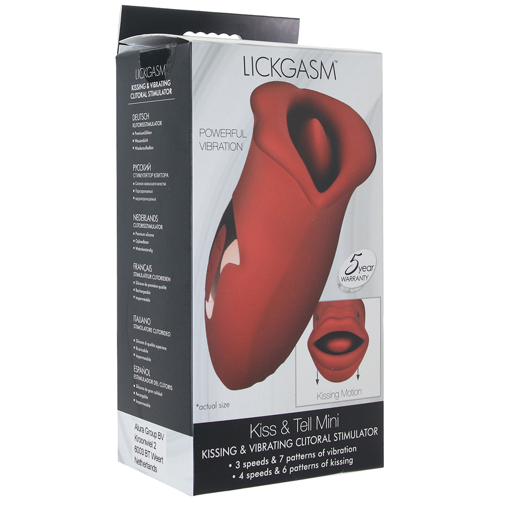 Lickgasm Kiss & Tell Dual Mini Vibe