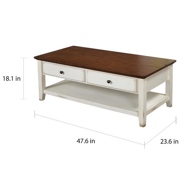 Simple Living Charleston Coffee Table - 18.1