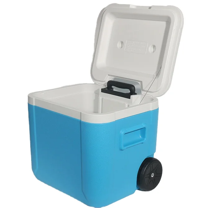 Hot sale outdoor camping hiking picnic Ice Chest High Performance Insulated Cooler with Wheels