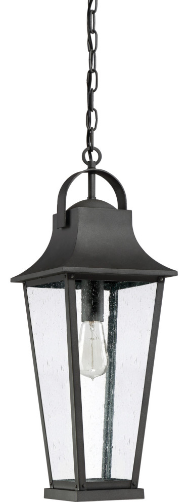 Quoizel GLV1908 Galveston 1 Light 8 3/4 quotW Outdoor Mini Pendant   Transitional   Outdoor Hanging Lights   by Buildcom  Houzz