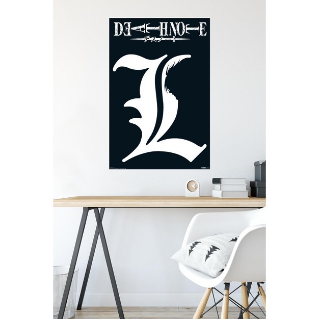 Trends International Death Note L Symbol Unframed Wall Poster Prints