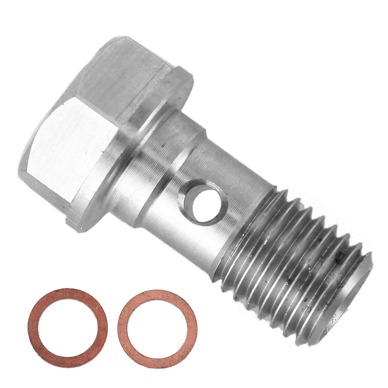 Turbo Oil Feed Restrictor M10x1.25 Stainless Steel Restricted Fitting Fit For Mitsubishi Td02 Td03 Td04