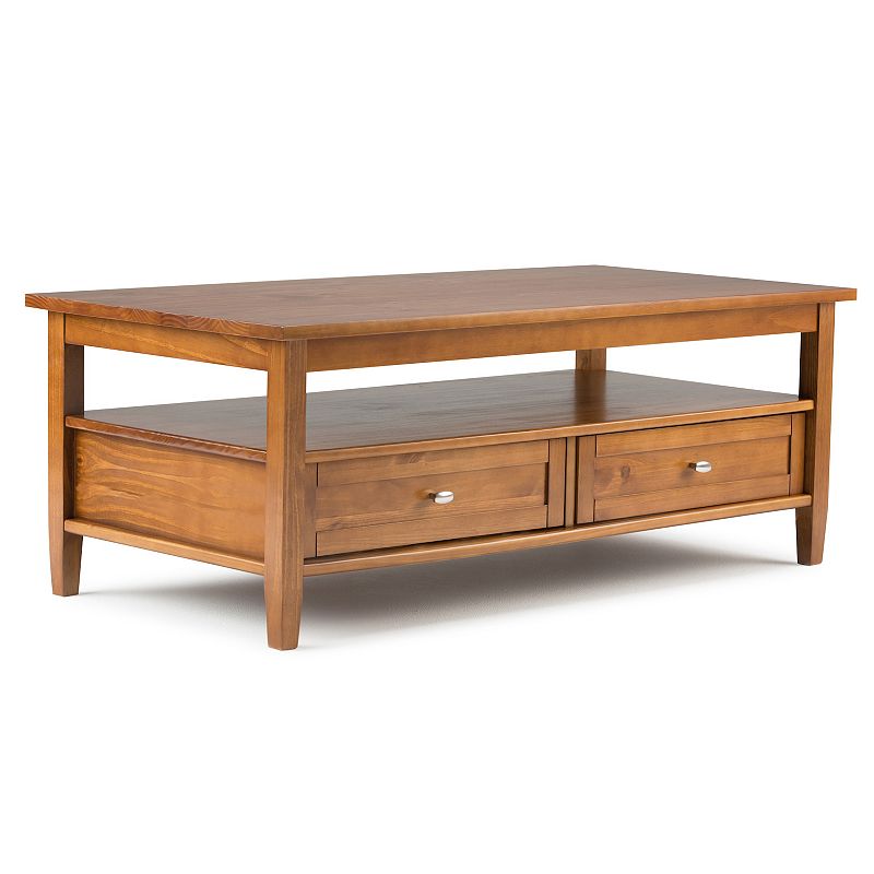 Simpli Home Warm Shaker Coffee Table