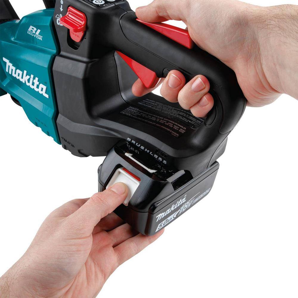 Makita 18V LXT Lithium-Ion Brushless Cordless 24 in. Hedge Trimmer Kit (5.0Ah) XHU07T