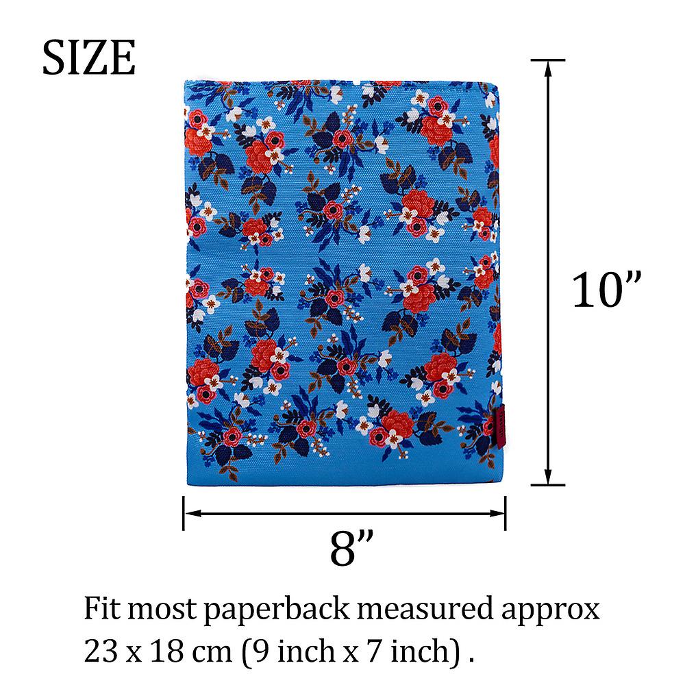 Book Sleeve Birch Floral Book Cover Medium Book Sleeves Teen Gift (medium)