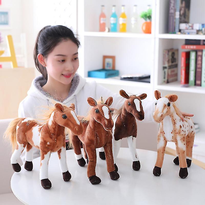 Cute Large Simulation Sweaty Horse Doll Plush Toy Doll Pony Doll