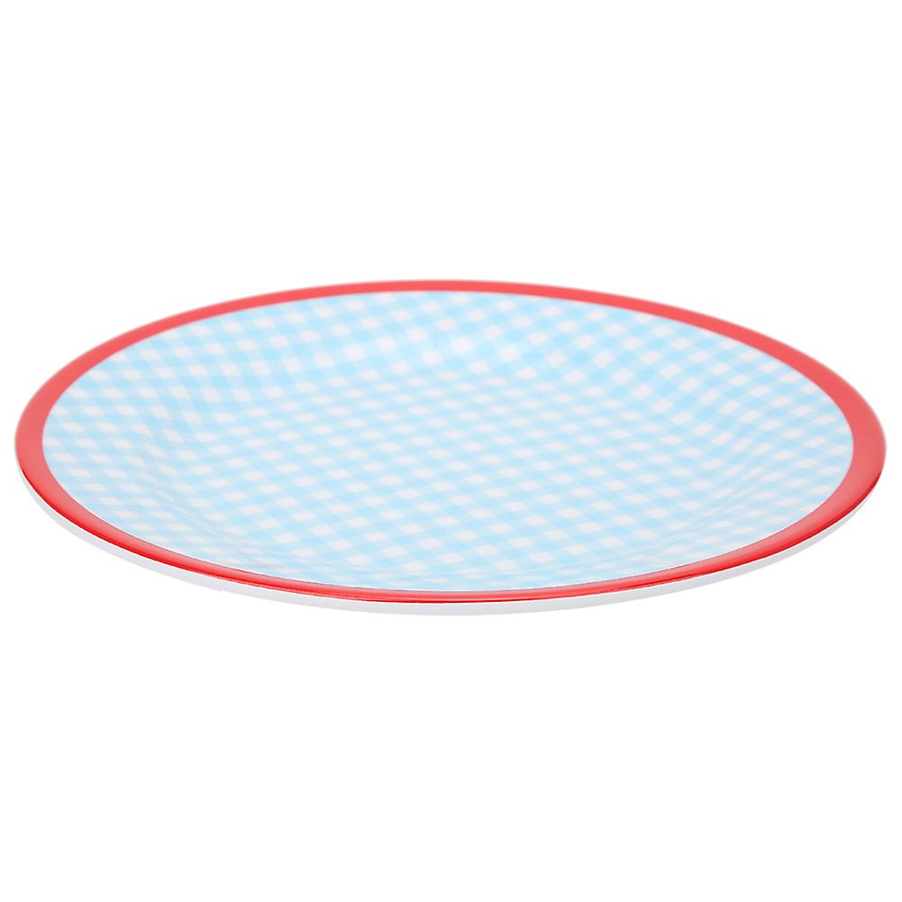 22cm Plate Round Shape Dinner Plate Dish Tableware Kitchen Tool For Home Restaurant Hotel