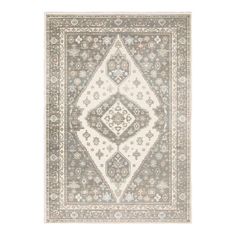 StyleHaven Camelia Traditional Medallion Area Rug