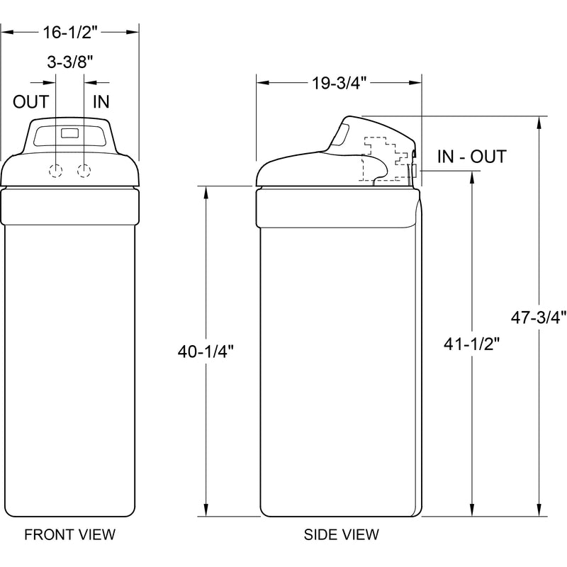 WATER SOFTENER 42K GRAIN