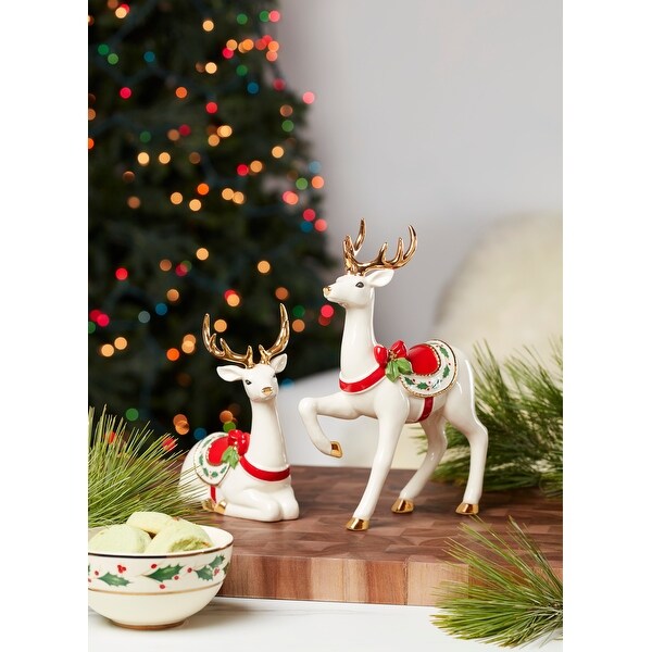 Lenox Standing Reindeer Figurine