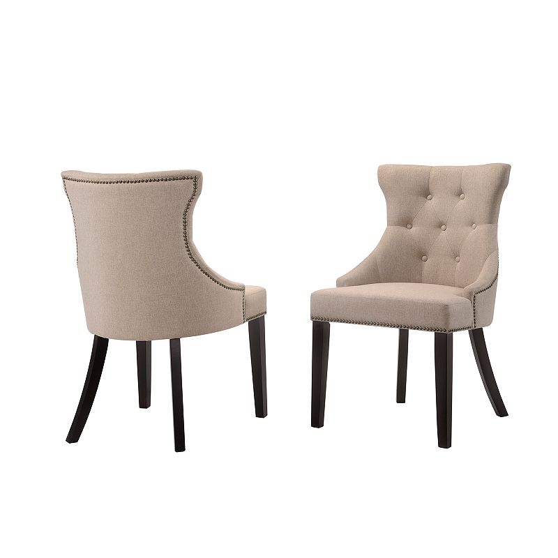 Carolina Living Julia Tufted Dining Chair 2-piece Set