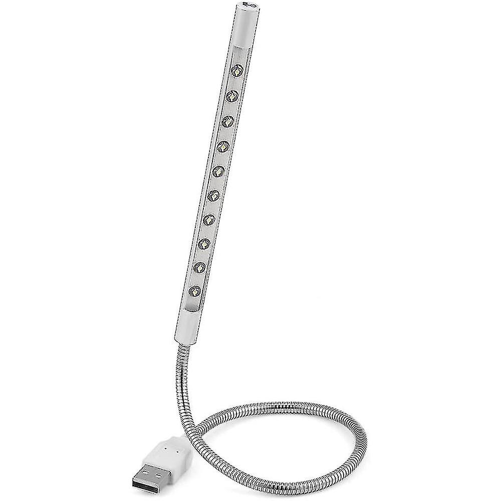 Keyboard Light Laptop Lamp Usb Led Long Gooseneck Touch Dimmer Lamp