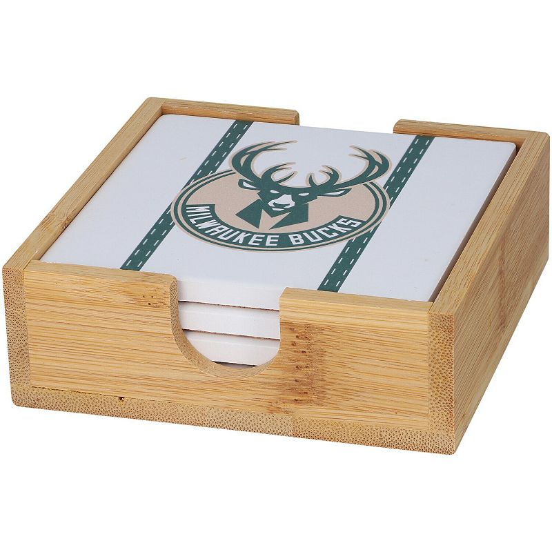 Milwaukee Bucks Team Uniform Coaster Set