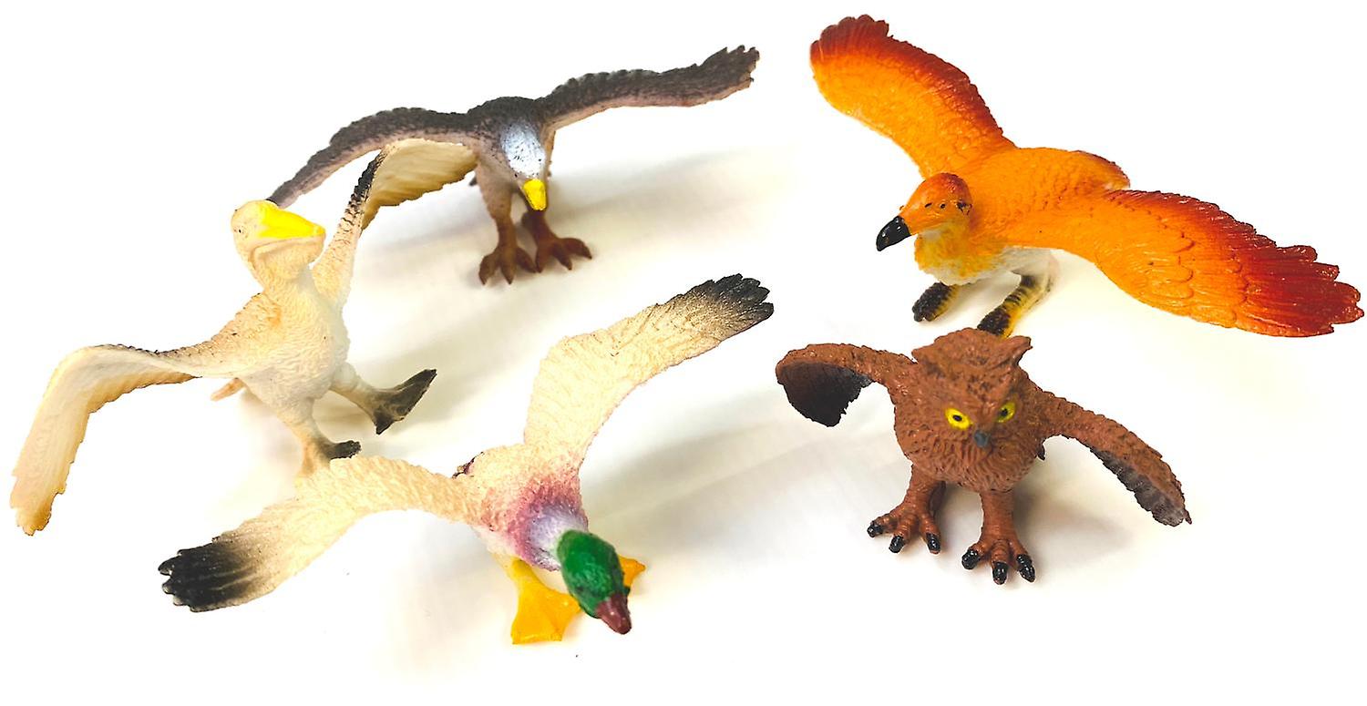 27pcs Toy Animals Figures Insects Dinosaurs Reptiles Birds Spiders 5-20cm