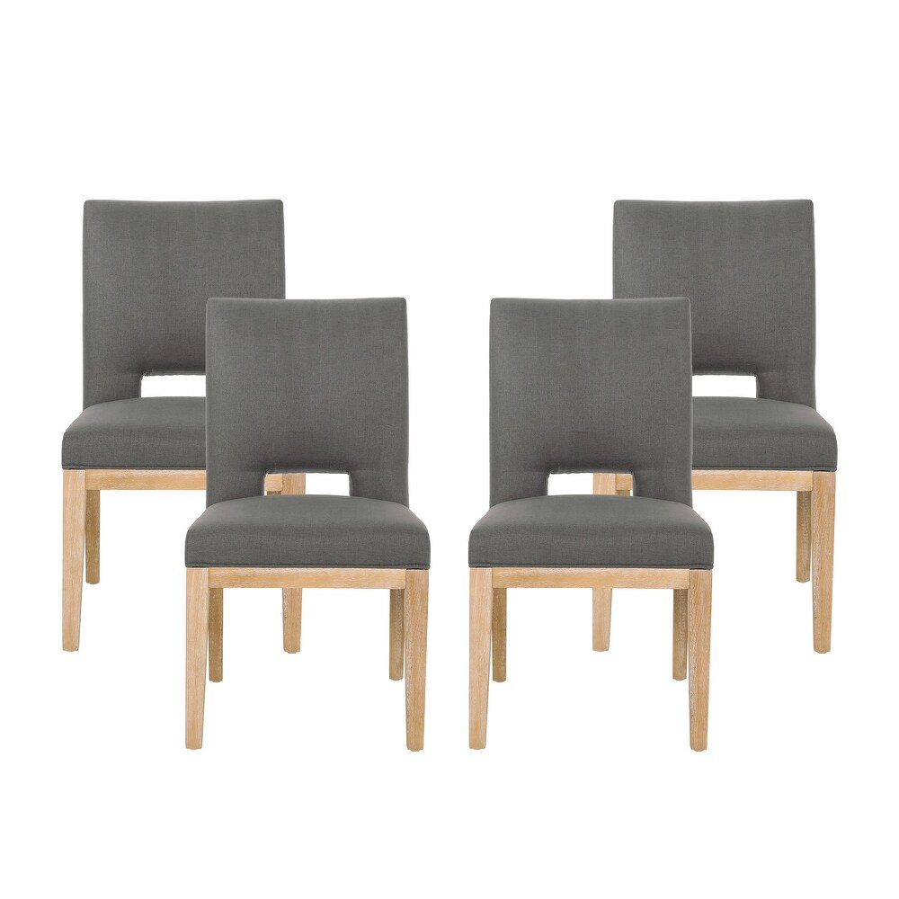 Riverlake Upholstered Dining Chairs (Set of 4) by Christopher Knight Home