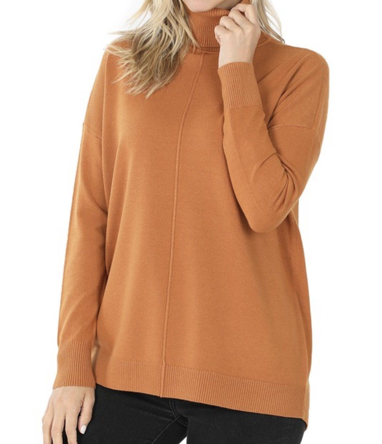 Beauty Everywhere Modest Turtleneck Sweater