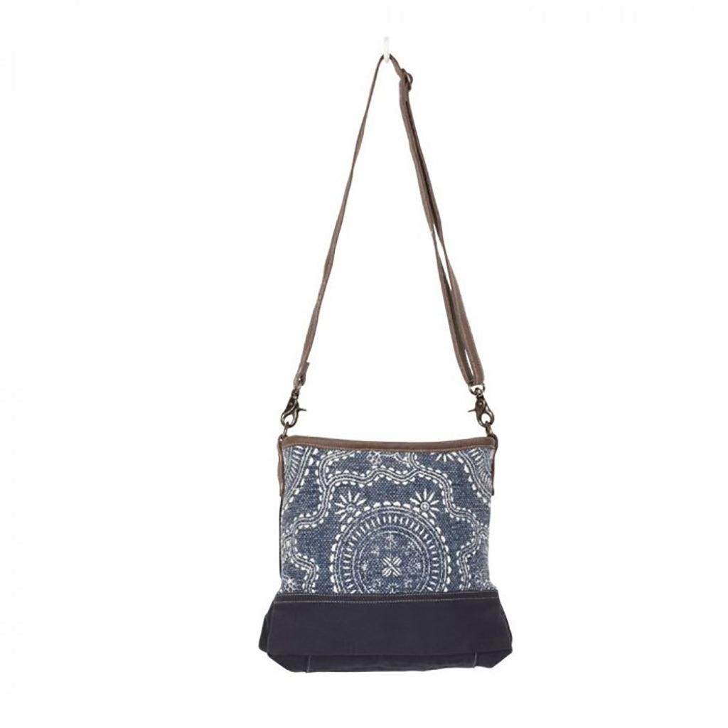 Myra Bag  Navy Kilim Shoulder Bag