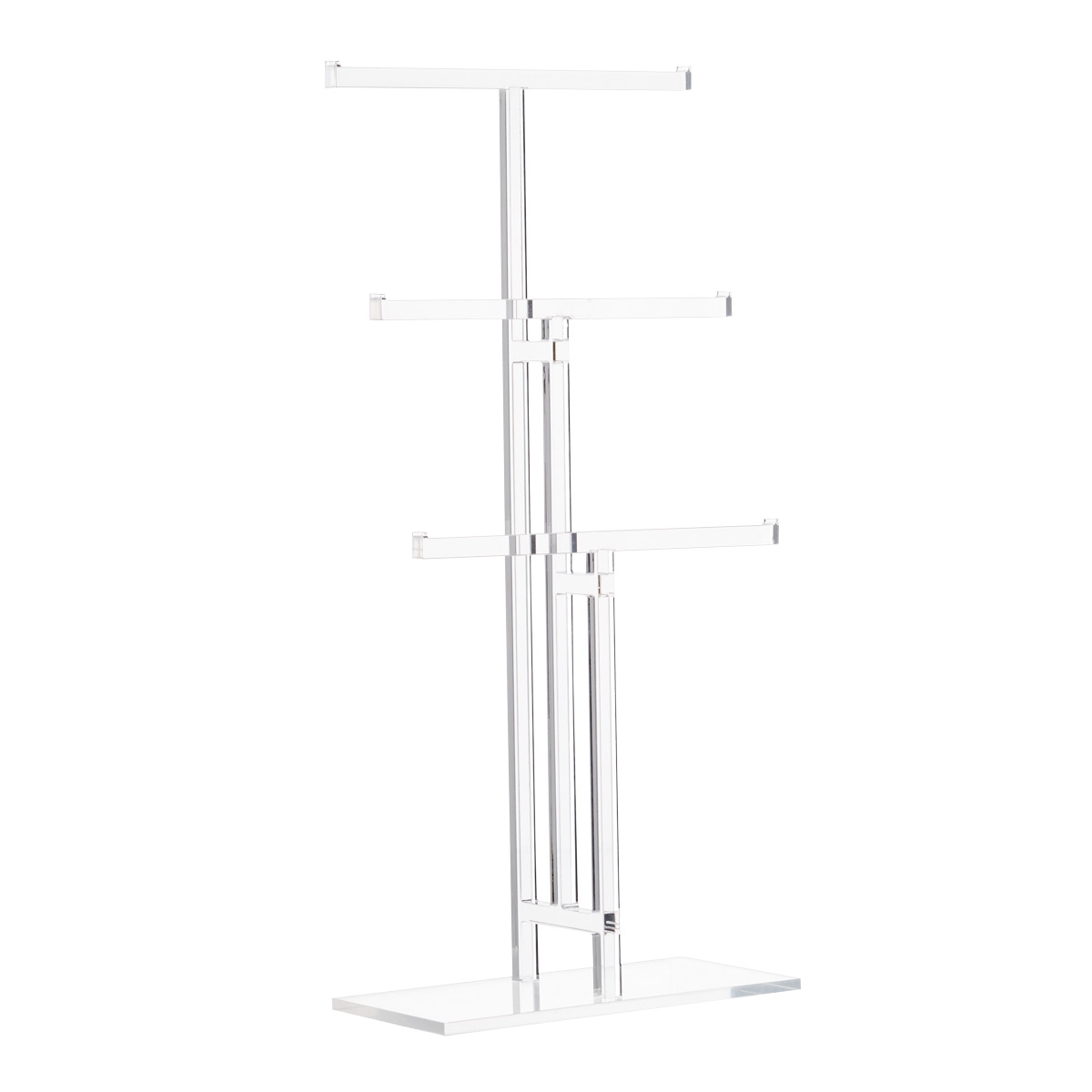 Luxe Acrylic 3Tier Necklace Stand