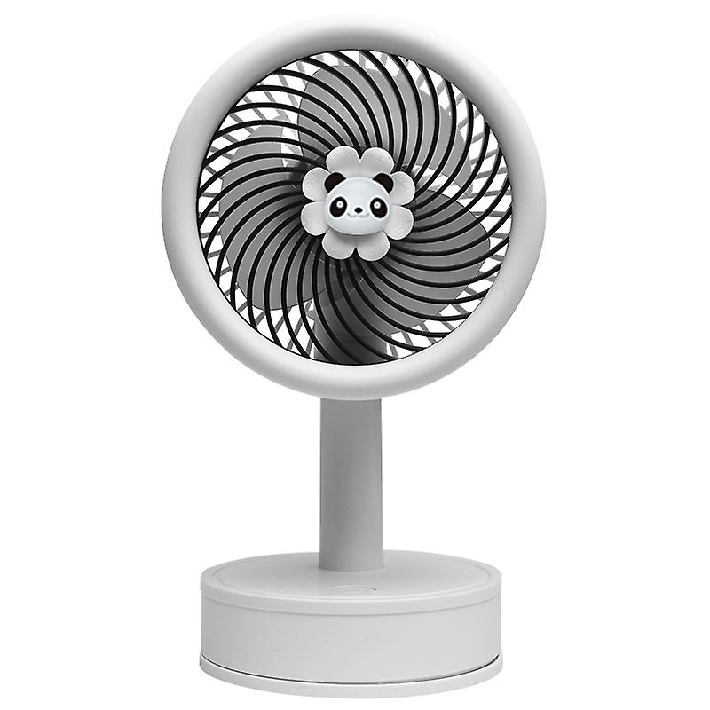 Usb Desk Fan Small And Quiet - Mini Cute Desk Fan， Swivel Portable Small Desk Fan