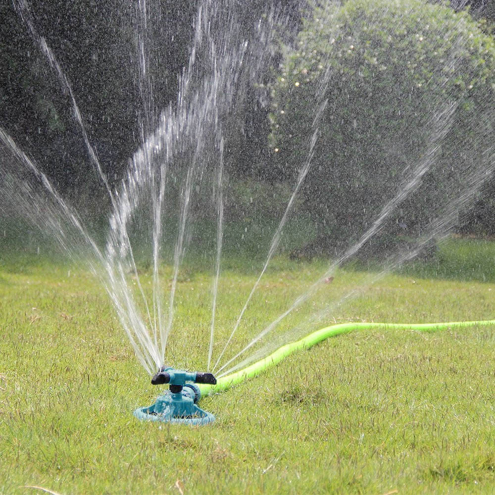 New Year's Deals!Lawn Sprinkler Automatic Garden Water Sprinklers Lawn Irrigation Rotation 360°