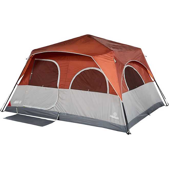 Magellan Outdoors SwiftRise 8-Person Lighted Cabin Tent