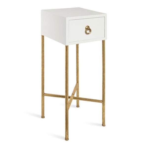 Kate and Laurel Decklyn Wood Accent Table - 12x12x30